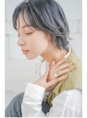 グレイアッシュ_束感ショート_ブルーグレージュ2