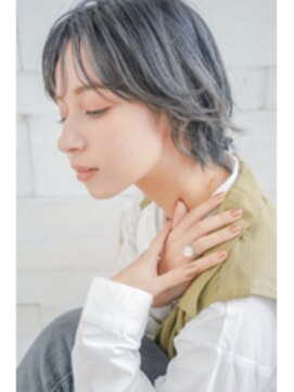 アリア バイ アルティナ(alia by artina) グレイアッシュ_束感ショート_ブルーグレージュ2