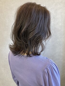 ローウェル(Rowel) ラベンダーグレージュ×くびれミディ