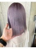#ガルボ#ラベンダー#エクステ#ブリーチ#髪カリスマ#10代#20代