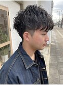 マッシュパーマ