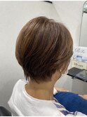 Second   × さっぱりショート