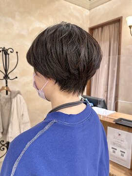 ビュートリアム265(BEAUTRIUM 265) ショート/ショートヘア/マッシュショート/前髪あり/アッシュ銀座