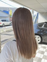 ヴィフ 大船(VIF)&nbsp;前髪/マチルダボブ/ピンクベージュ/インナーグレージュ/