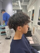 パーク バイ クリーム 大宮(PARK by CREAM)&nbsp;【メンズ】波巻きスパイラルパーマ