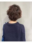 ショートヘア/ハンサムショート/ショートパーマ