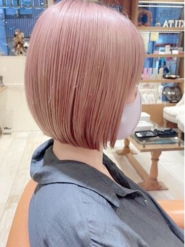 ネオリーブ クタ 町田店(Neolive kuta) ベージュピンク【町田】デザインカラー/小顔