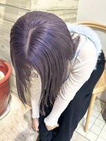 ヲタク(wotaku.)&nbsp;ラベンダーシルバーグレーパープルブリーチカラーケアブリーチ