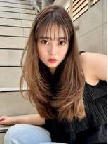 ロンド アンブル 四条烏丸(Lond ambre) イメチェンヘアスタイル/こなれミディ/レイヤー/韓国/前髪