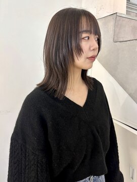 ゼスト パーク(ZEST PARK) ウルフレイヤー グレージュカラー ブリーチなしカラー 吉祥寺