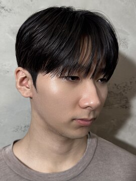 ノラ ヘアーサロン(NORA HAIR SALON) 韓国シースルーマッシュカルマパーマダウンパーマ黒髪マッシュ
