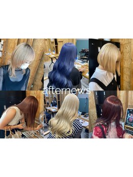 髪質や肌色を見極め、自分に合ったカラーが見つかる☆不安でも相談しながら“なりたい”を一緒に叶えます♪