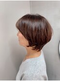 40代50代60代　丸みオトナかわいいショート　2504