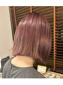 浜松hairLux・天王・三ヶ日・大人艶髪ピンク