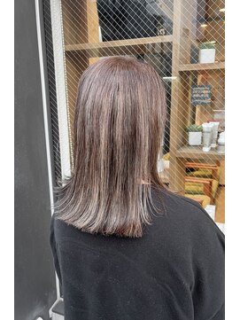 チップタップ 保谷店(tip top) 立体感ハイライトヘアー