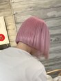 ヲタク(wotaku.) ペールピンク/暖色カラー/ピンクカラー/ハイトーン/美髪