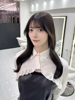 ラルム 新宿(LARME SHINJUKU)&nbsp;韓国風ヘア/くびれ/ヨシンモリ/チェリーブラウン髪質改善/西新宿