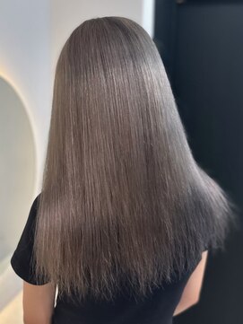 ラピス 福岡天神店(Lapis) シルバーチェリーブラウンホワイトグレージュミニウルフ