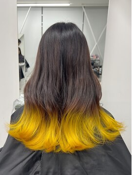 アライブ キチジョウジ(ALIVE Kichijoji) 【ALIVE吉祥寺】イエローベージュグラデーションカラー