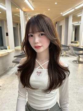 ボタン テンジン(VOTAN tenjin) 【木串楽人】レイヤーカット/韓国ヘア