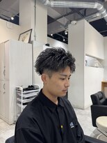 ルーストデラックス 京都河原町三条(ROOST dx)&nbsp;アップバングスタイル