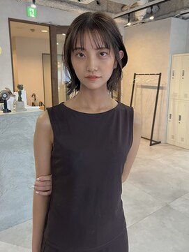 ソイデュエ 梅田(soi due) ヘルシーなくびれボブスタイル@村中仁人