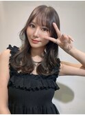 韓国ヘアくびれヘアヨシンモリ顔周りレイヤー20代30代40代