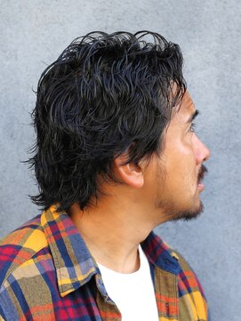 ノイセル(Noisyle) MEN’S HAIR/サーフカール/刈り上げセンターパート/北堀江☆