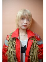 キジ(KIJI)&nbsp;レイヤーボブ/ミルクティーカラー/ミルクティー/ハイトーン