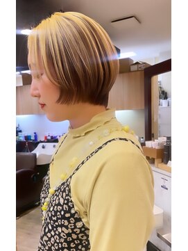 フェイス 港南台店(FACE。) アンブレラカラー/ショートボブ