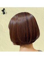 ヘアーコテージ ココ(hair cottage CoCo...)&nbsp;ショートボブ・ブラウンカラー