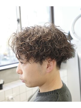 ステラ(STELLA) シャドウパーマ/ルーズパーマ/メンズカット/メンズサロン