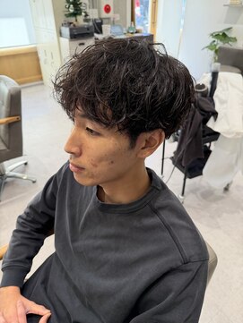 ブレス 西葛西店(BLESS) 【青木】シャドウパーマ/メンズパーマ/メンズカット/西葛西