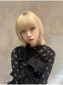 H【eitf】　原宿　表参道　ブロンドヘア