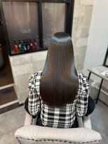 ハル 新宿(haru)&nbsp;乾かしたのみの仕上がり/美髪矯正