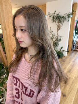 オアシス(oasis) 20代大人可愛いミルクティーベージュカラー