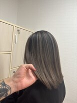 グランルッソ 岡山駅前(GRAN LUSSO)&nbsp;【国富】年齢に縛られないヘアデザイン　バレイヤージュカラー