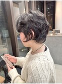 似合わせカット ショートボブ ショートパーマ ハンサムショート