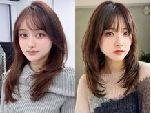 ロエル 牛久(Loel)の雰囲気(白髪染め=暗い!ではなく、明るい髪色の白髪染めお任せ下さい♪)