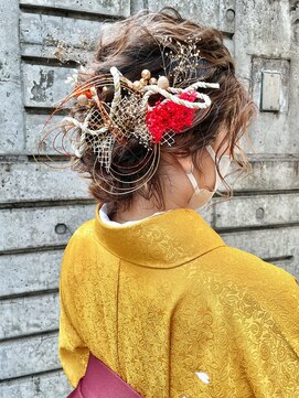 ケンジ 横浜(KENJE) ボブアレンジ/ボブヘアセット/成人式/卒業式