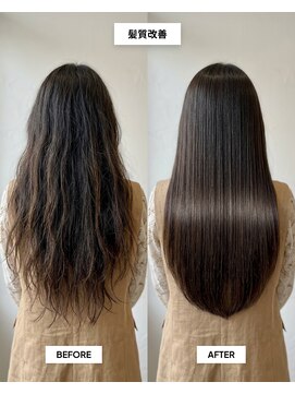 SENJYU 名古屋 名駅【髪質改善 縮毛矯正 白髪ぼかし特化サロン】【4月中旬～(予定)】 サラツヤ髪質改善ストレート/ロングヘア