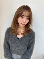 ディーバ 横浜(D.I.E.V.A)&nbsp;20代30代40代大人ワンカールレイヤーカット暖色系艶カラー