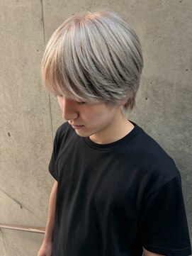 レフ(LEF) 10代20代/ケアブリーチ/フェザー/グレーシルバー/ラテベージュ