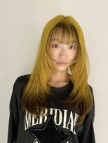 バックボッカー(BACK BOCKER)&nbsp;ゴールドイエロー_レイヤー_ブリーチ