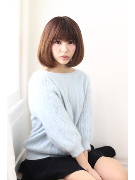 フェリシータ 総持寺店(felicita) ナチュラル☆重ためシンプルショートボブ