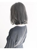 【Marl】グレージュカラーの無造作ボブ♪