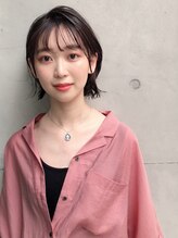 鼻を高く見せる顔周り・前髪の微調整が嬉しい☆