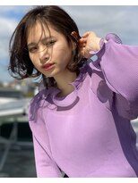 ピークアブー アヴェダ ギンザシックス(PEEK-A-BOO AVEDA GINZASIX) 【PEEK-A-BOO】ソフトミディアムボブ 【銀座】