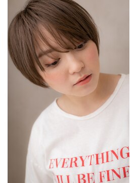 カバーヘアアンドスパ ブリス 浦和(COVER HAIR&SPA bliss) 大人可愛いフォギーベージュマッシュショートZ浦和10代20代30代