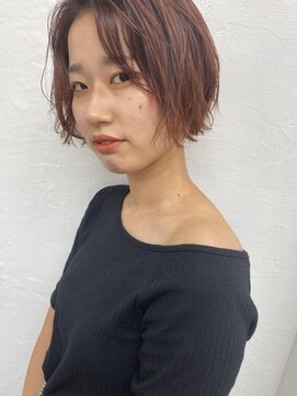 シーク(seek) 【seek菜月】オレンジhighlightbob【長野 松本】